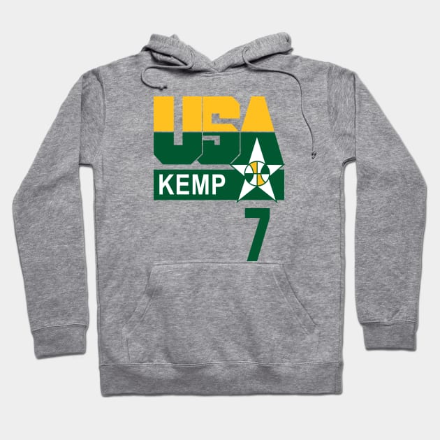 Shawn Kemp Jersey Hoodie by Super Secret Villain